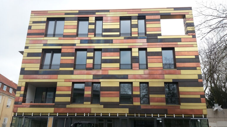 Fassade Hochbunker Bielefeld
