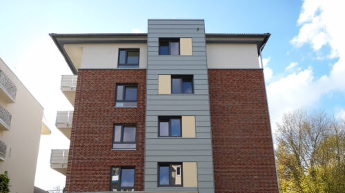 Fassade Freie Scholle Bielefeld